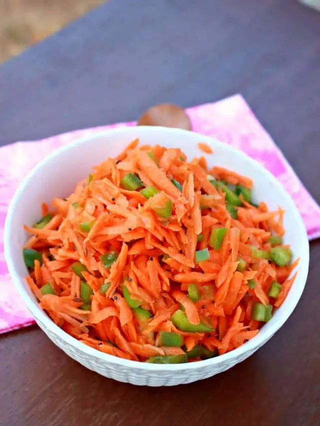 Carrot Bell Pepper Salad