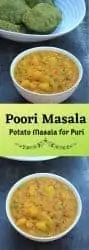 Poori Masala Pinterest image