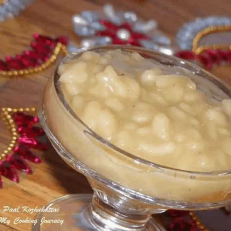 Paal Kozhukattai in a Glass