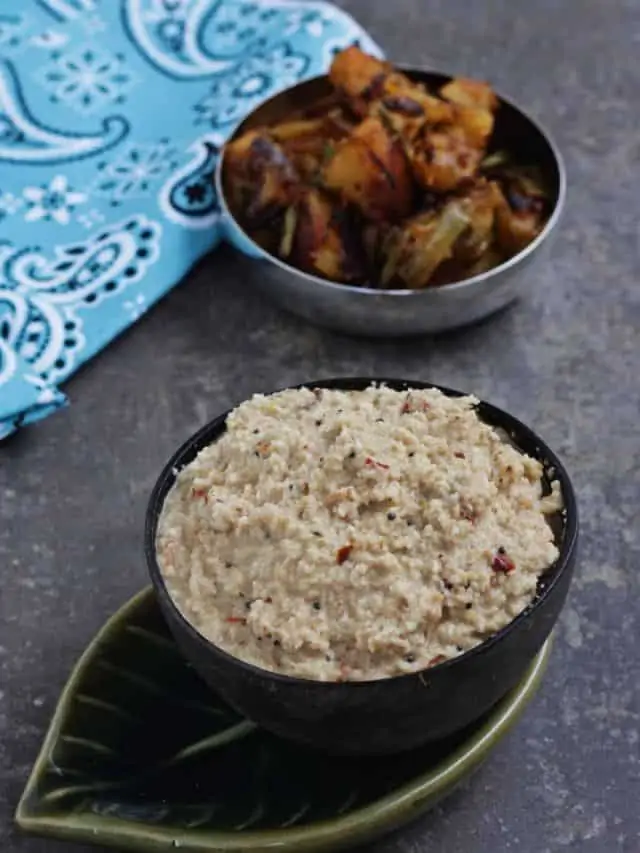 Fried Coconut Chutney