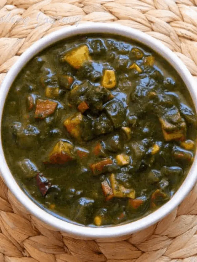 Vegetable Curry in Spinach Gravy