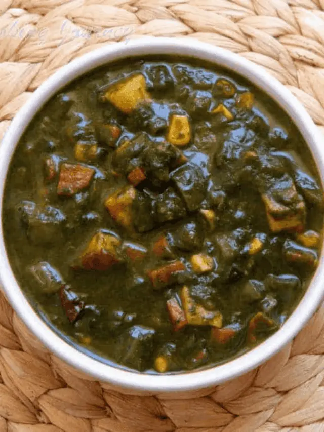 Mixed Vegetable Curry in Spinach Gravy