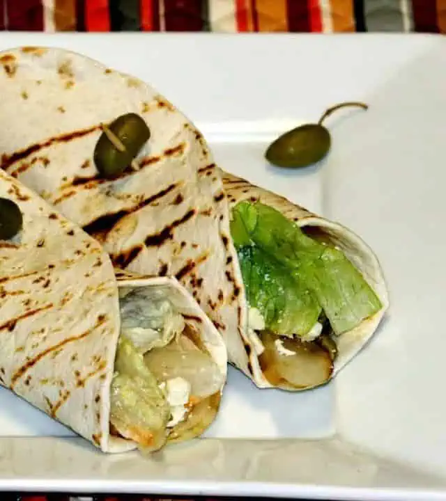 Mediterranean Veggie wrap