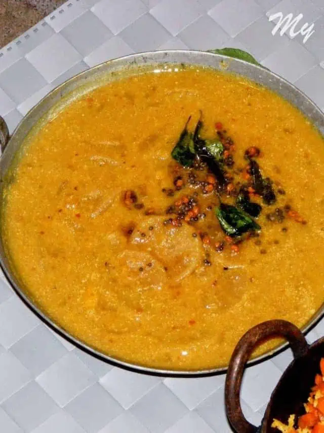 Radish Fenugreek Sambhar