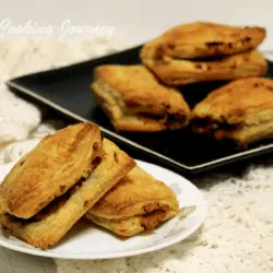 Vegetable Puffs Recipe With Pastry Sheets in a Tray