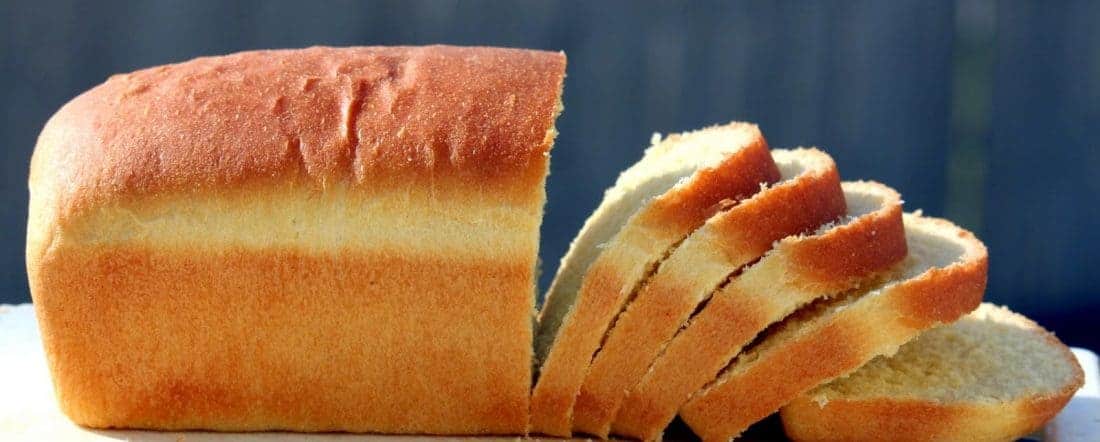 Sliced Semolina Bread - Side view