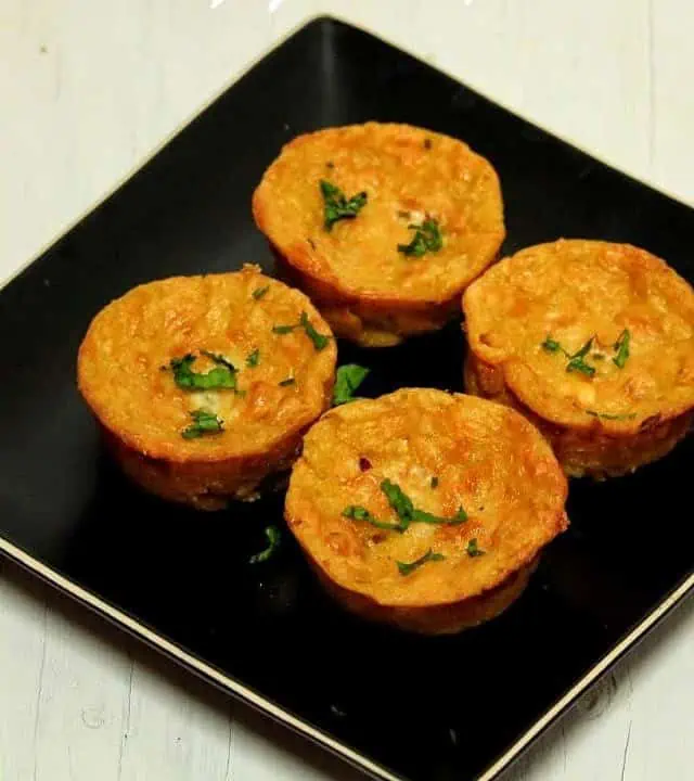 Vegetable and Cheese Savory Muffins