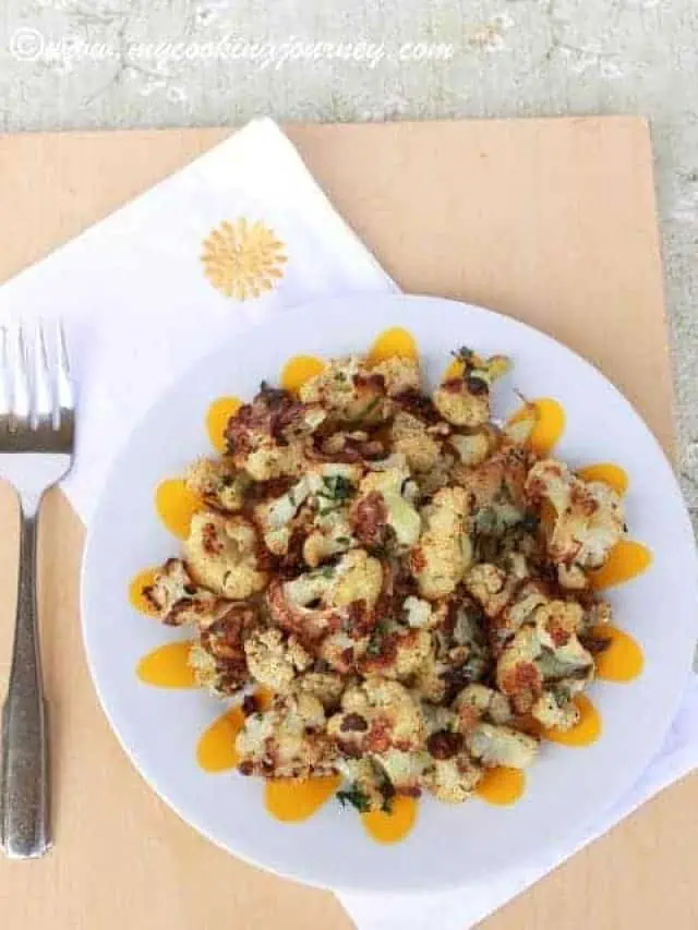 Oven Roasted Cauliflower