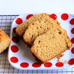 Honey Nut Bread With Orange Zest in a Plate