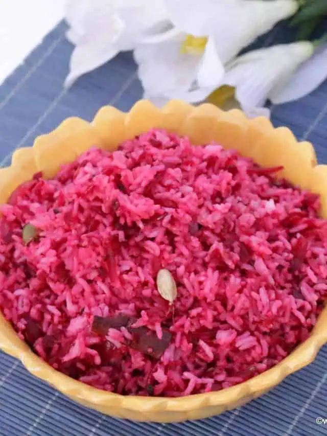 Beetroot Pulao