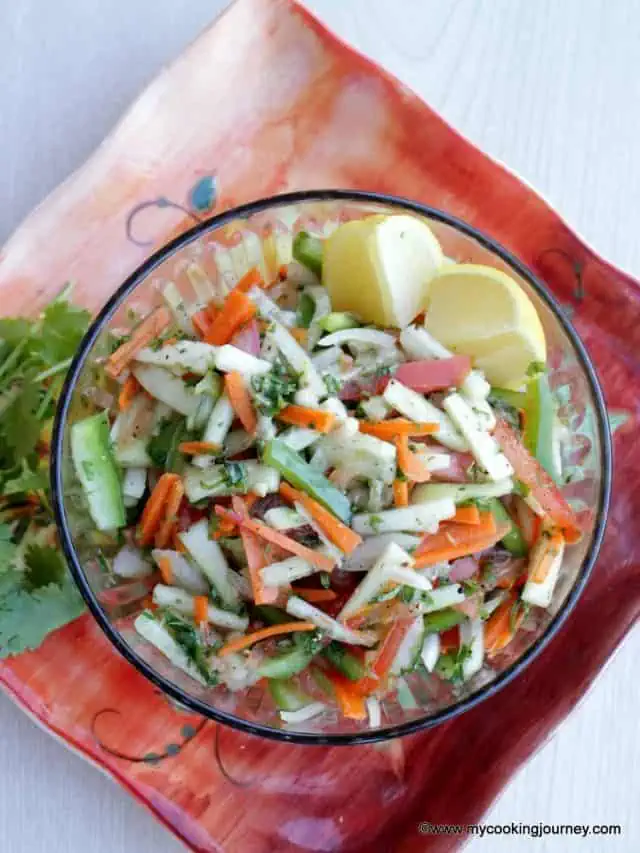 Kachumber – Simple Mixed Vegetable Salad