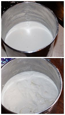 Fermenting the batter