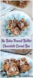 no peanut butter cereal bar - pintrest image