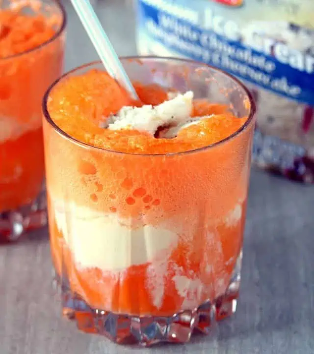 Orange Soda Float