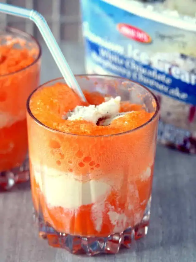 Orange Soda Float