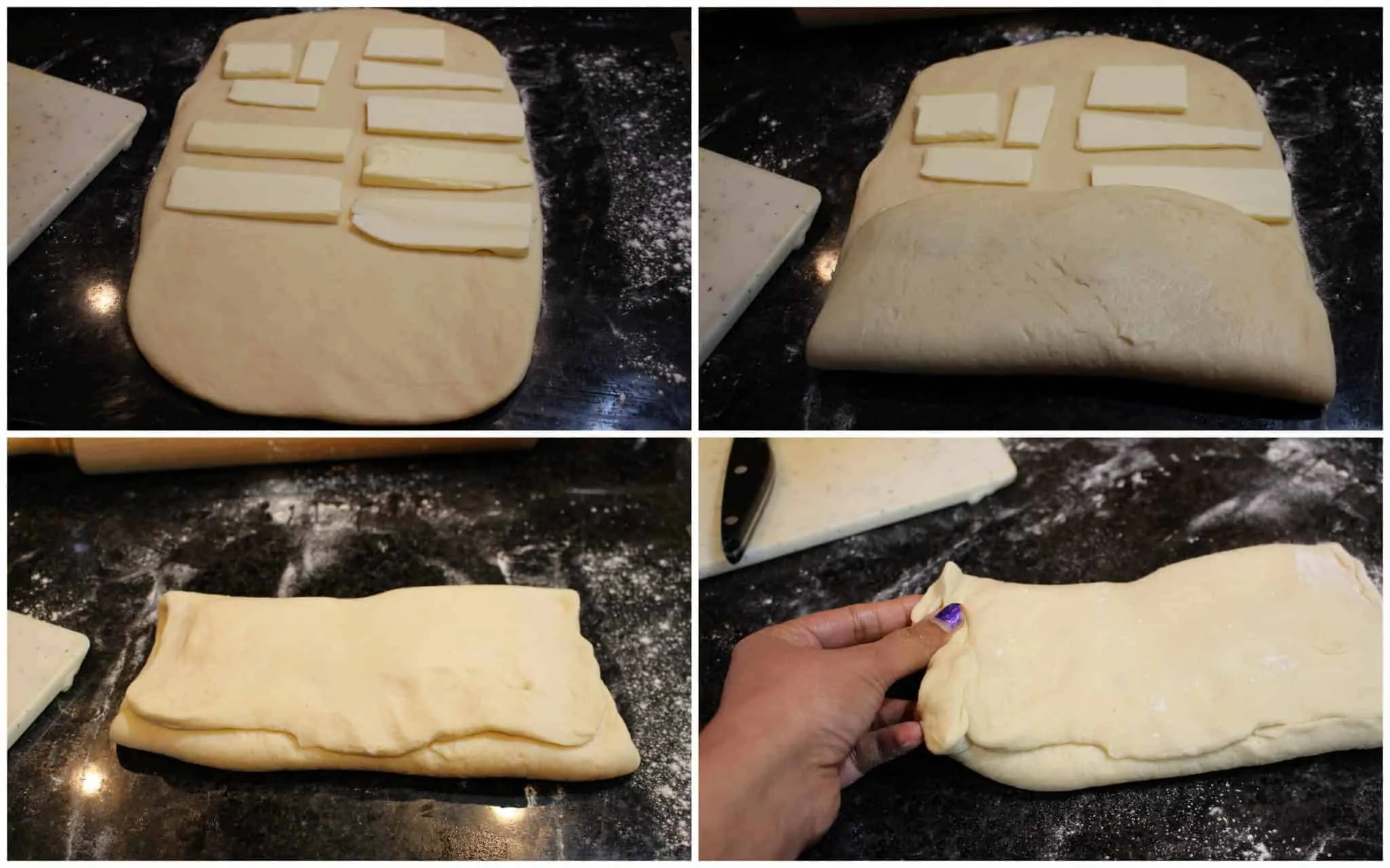 Shaping the dough