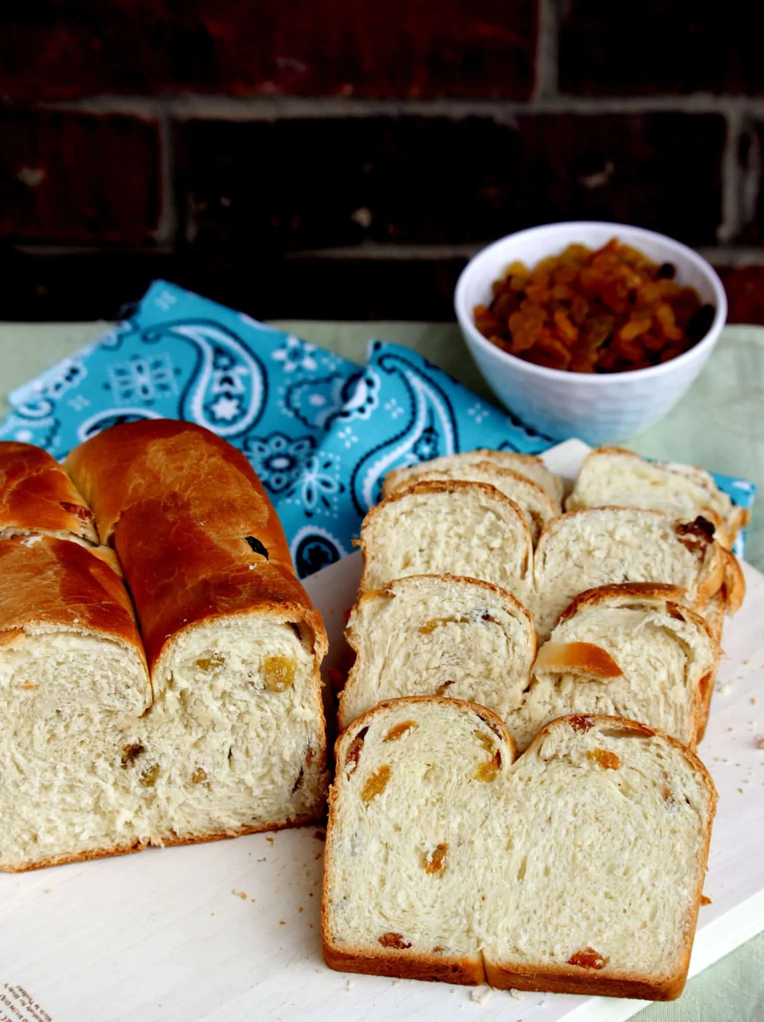  Irish Freckle Bread served in a tray