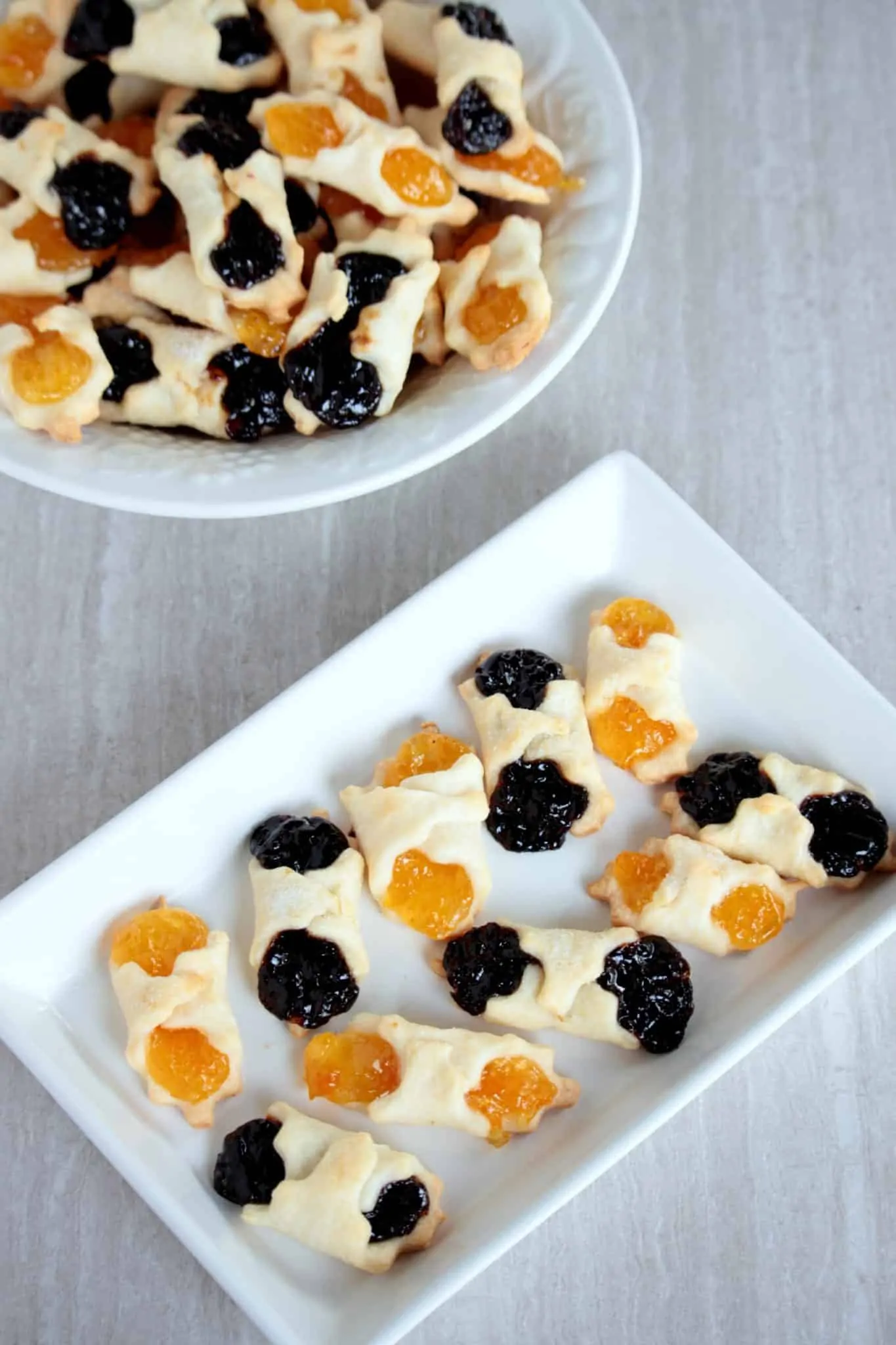 Hungarian pastry in a plate