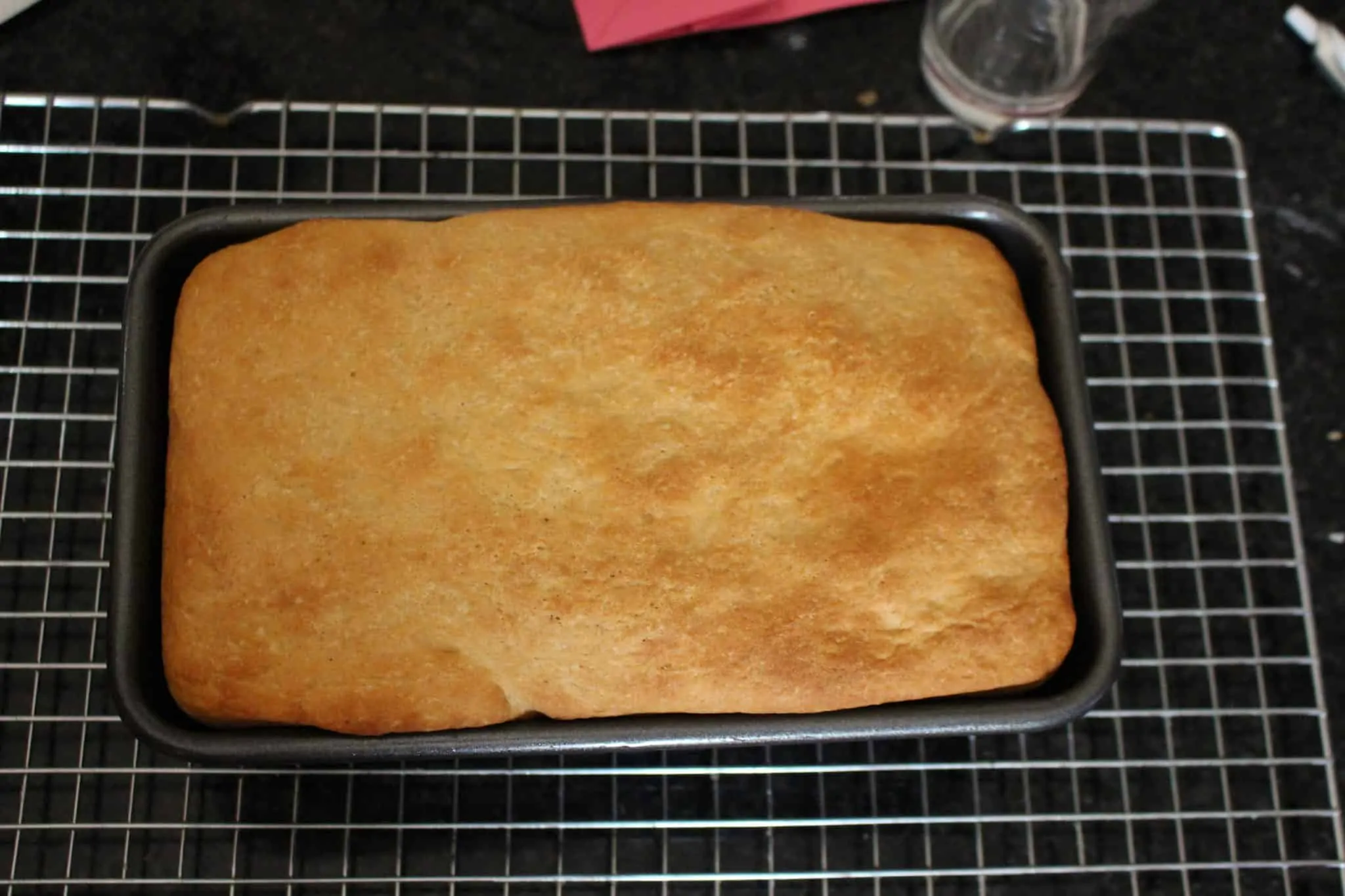 Whole wheat bread just out of the oven