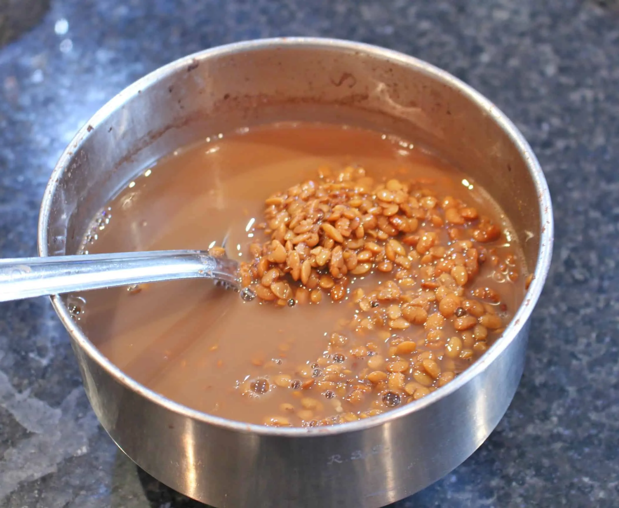 Washing the Horse Gram lentil