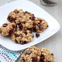 banana oatmeal chocolate chip cookies