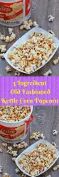 kettle corn popcorn pinterest