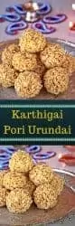 Karthigai Pori Urundai Pinterest image