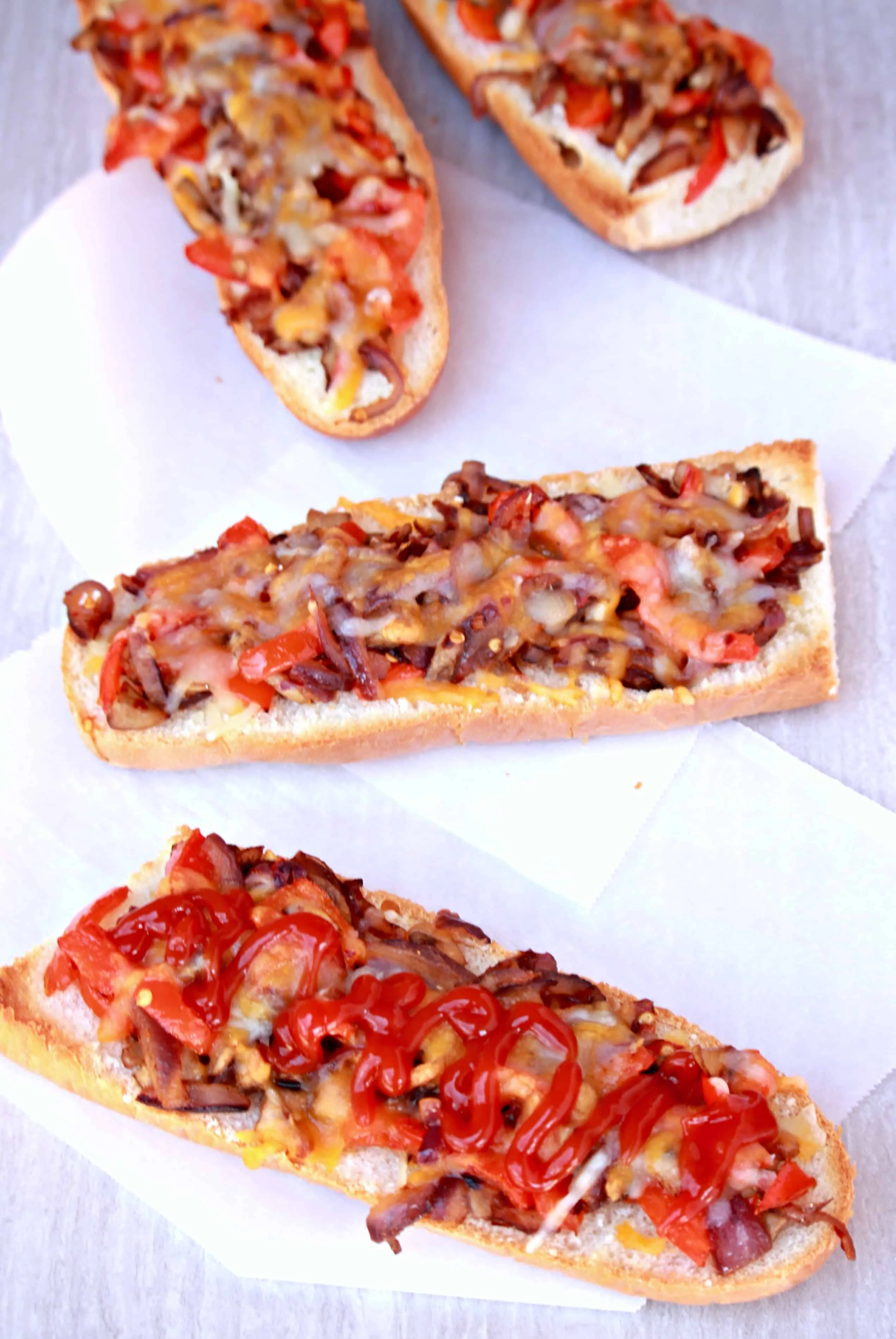 Baked Polish Open-Faced Sandwich.