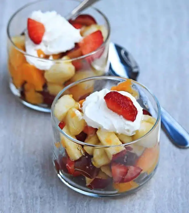 Single Serve Fruit Salad Bowl