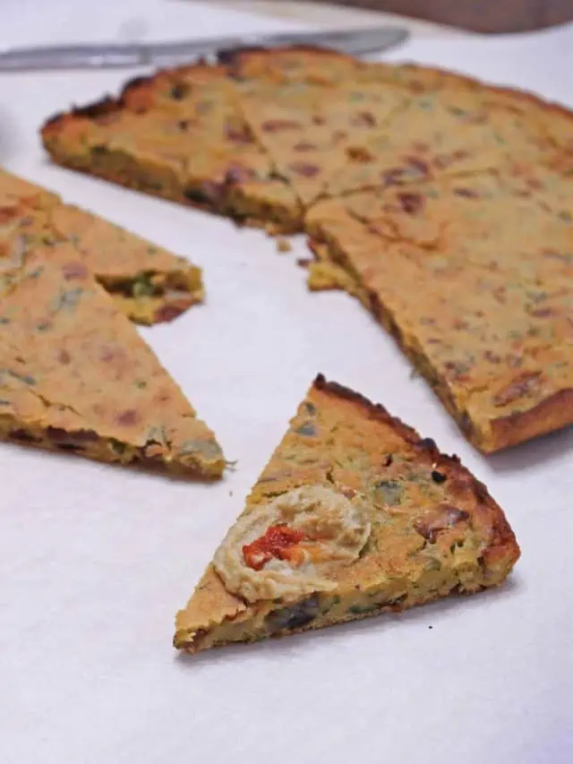 Vegan Chickpea Flatbread