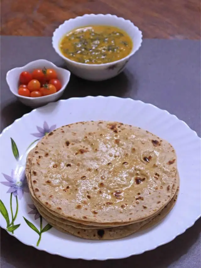 Whole Wheat Phulka | Pulka | Roti