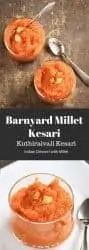 barnyard millet kesari Pinterest Image