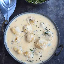 Beans Paruppu Usilli in a bowl