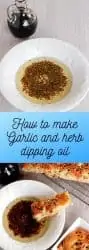 dipping oil pinterest image