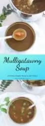 Winter Mulligatawny soup pinterest image