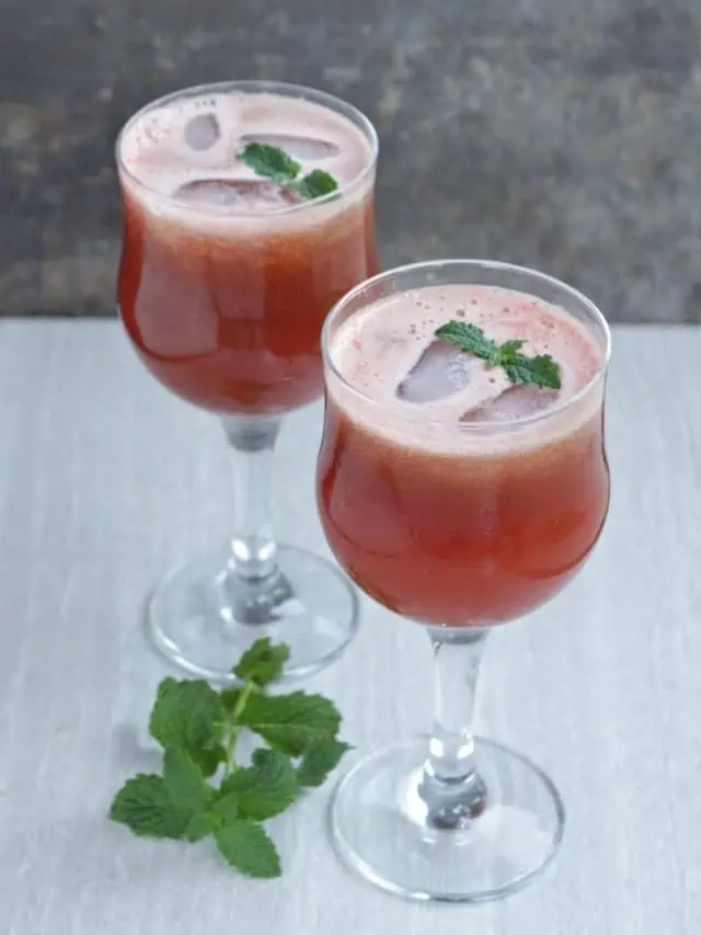 Spicy Watermelon Juice