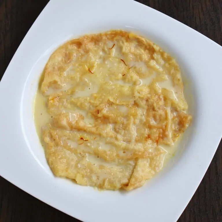 Paal Poli | Sweetened Milk Poori Recipe