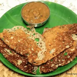 Karacha Dosai in a Plate