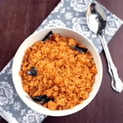 Kozhama Upma in a Bowl