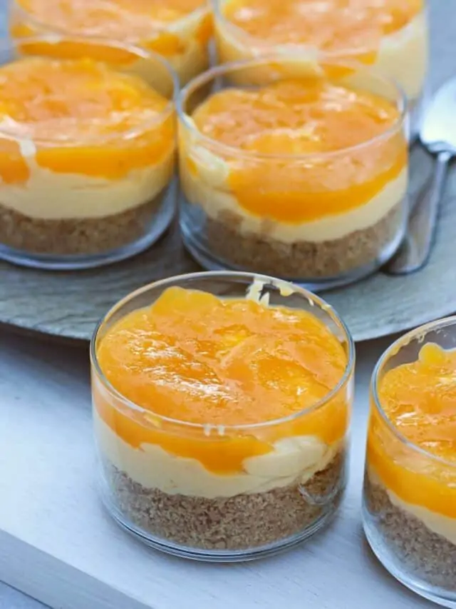 No Bake Mango Cheesecake Story