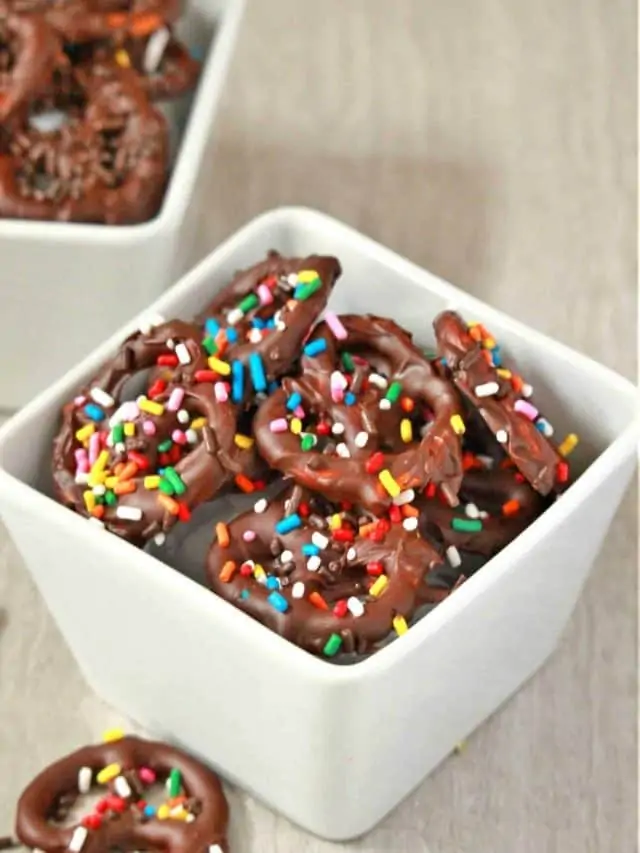 Chocolate Covered Pretzels Story