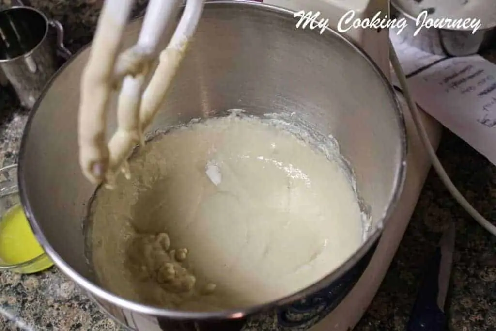 Whisk ingredients in a bowl