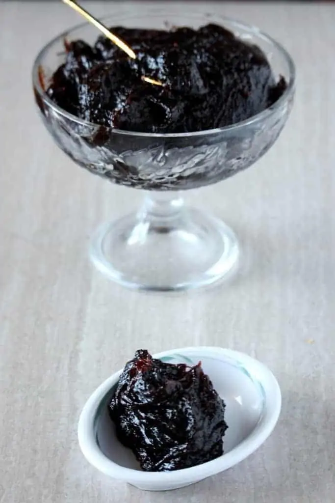 Jackfruit Halwa served in a bowl