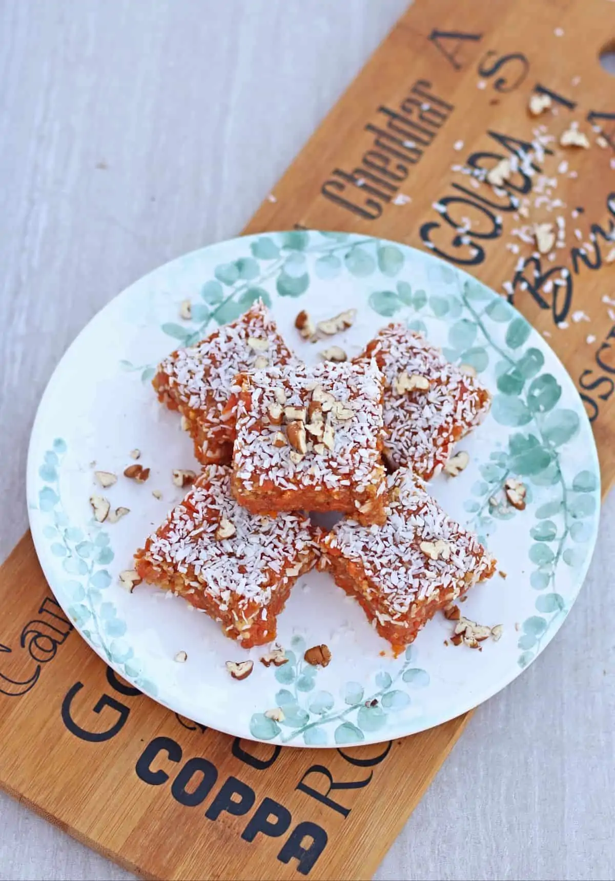 Turkish dessert in a plate