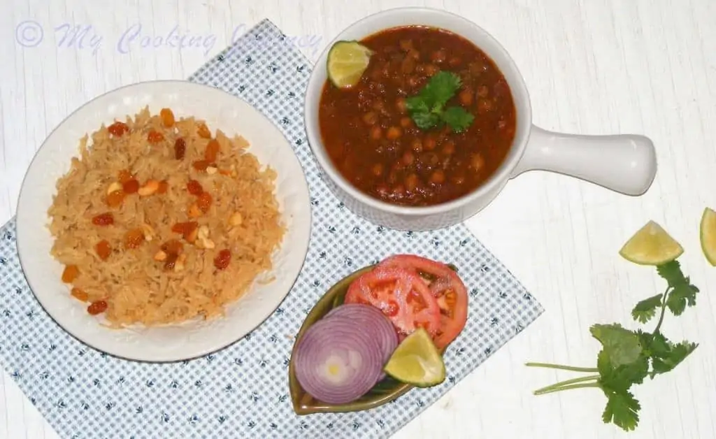 Punjab Channa Masala ready to serve