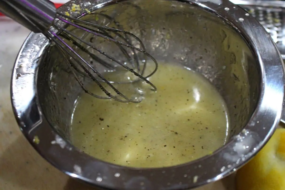 Dressing for quinoa Tabboule salad