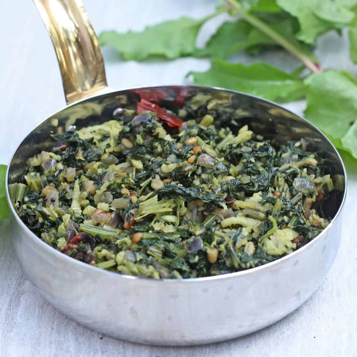beetroot leaves uses