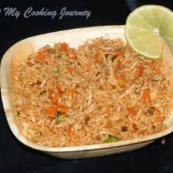 Tasty Tawa Pulao in a bowl