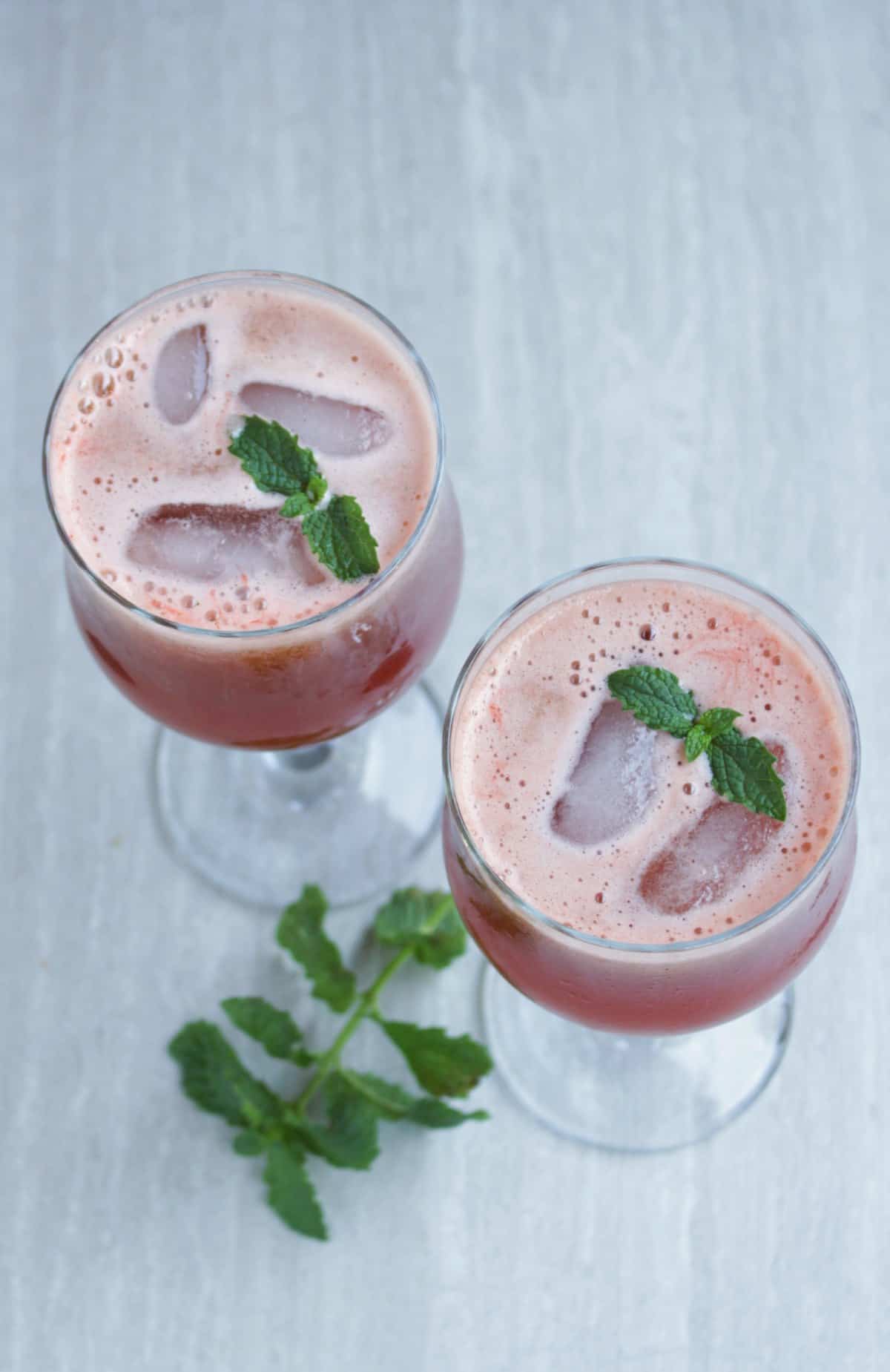 Spicy Watermelon Juice recipe.