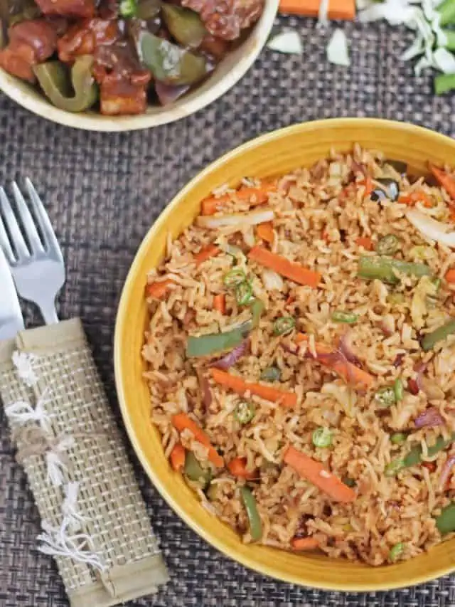 Spicy Schezwan Fried Rice